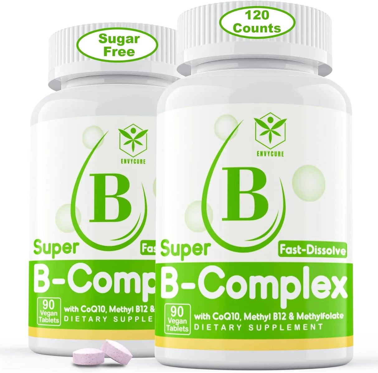 ENVYCURE - EnvyCure Sugar Free Vitamin B Complex 90 Tabletas 2 Pack - The Red Vitamin MX - Suplementos Alimenticios - {{ shop.shopifyCountryName }}