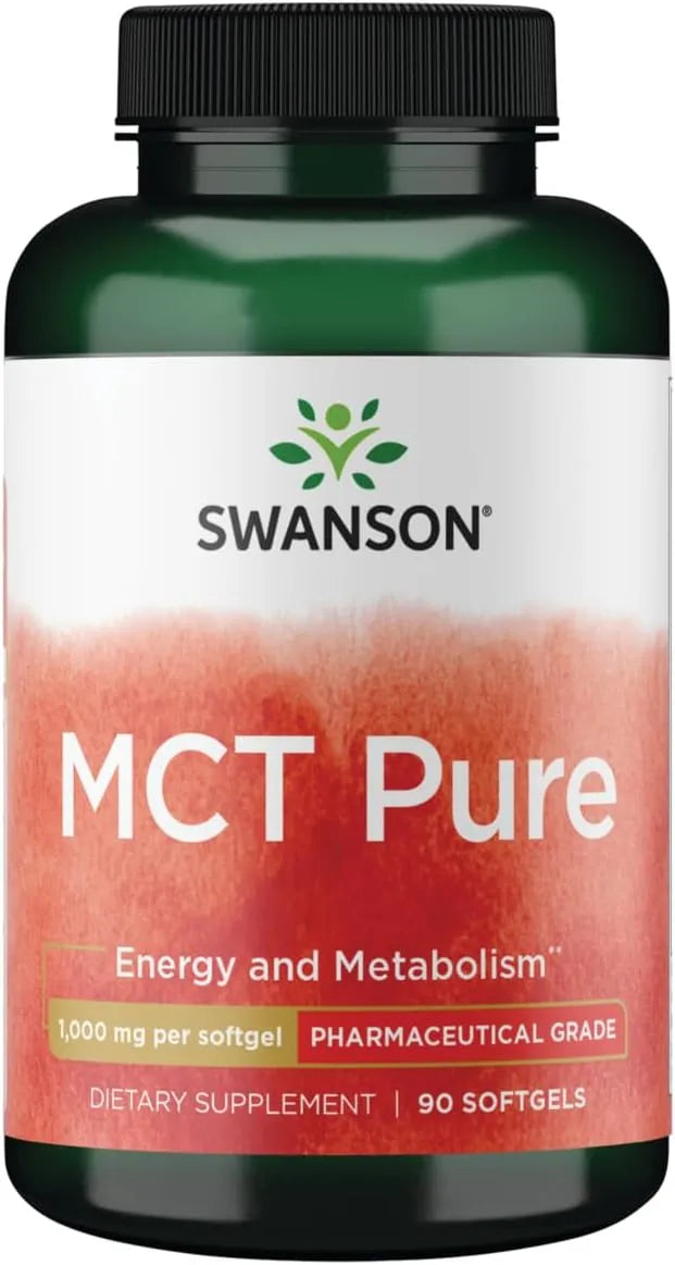 SWANSON - Swanson MCT Pure 1000Mg. 90 Capsulas Blandas - The Red Vitamin MX - Suplementos Alimenticios - {{ shop.shopifyCountryName }}