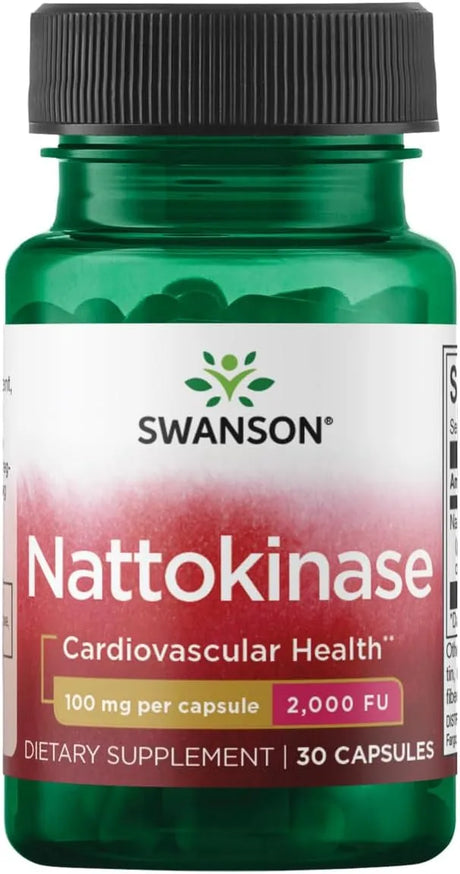 SWANSON - Swanson Nattokinase 2000 Fibrinolytic Units 100Mg. 30 Capsulas - The Red Vitamin MX - Suplementos Alimenticios - {{ shop.shopifyCountryName }}