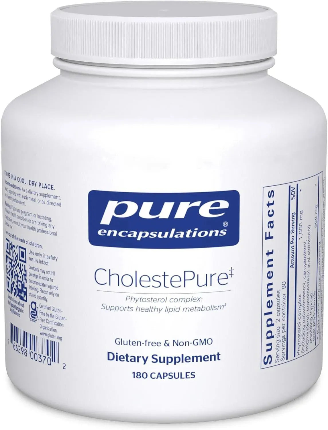 PURE ENCAPSULATIONS - Pure Encapsulations CholestePure 180 Capsulas - The Red Vitamin MX - Suplementos Alimenticios - {{ shop.shopifyCountryName }}