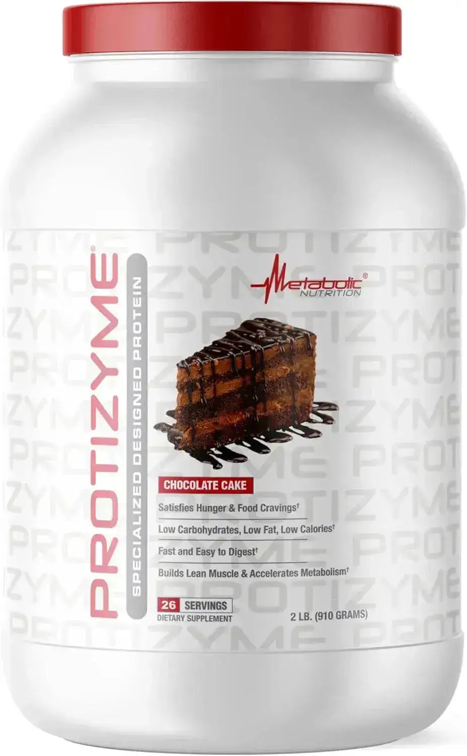 METABOLIC NUTRITION - Metabolic Nutrition Protizyme Whey Protein Powder Chocolate Cake 910Gr. - The Red Vitamin MX - Suplementos Alimenticios - {{ shop.shopifyCountryName }}