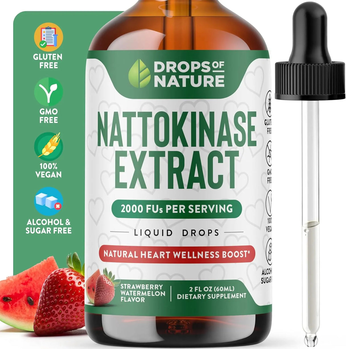DROPS OF NATURE - Drops Of Nature Nattokinase Liquid Drops 60Ml. - The Red Vitamin MX - Suplementos Alimenticios - {{ shop.shopifyCountryName }}