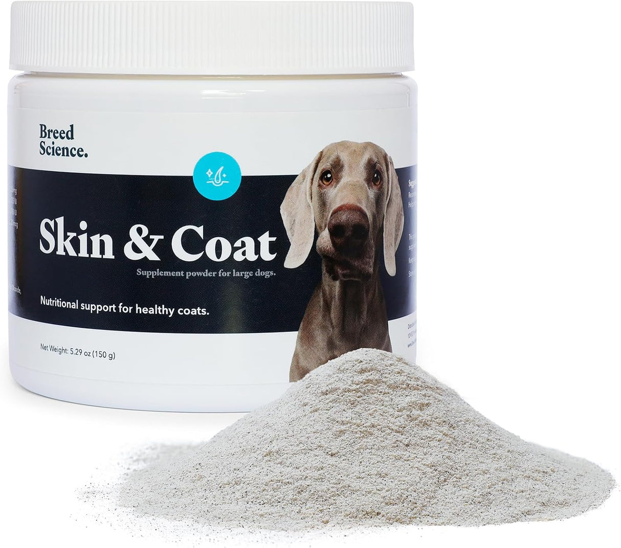 VitaBoost Skin and Coat Supplement Powder for Large Dogs 150Gr.