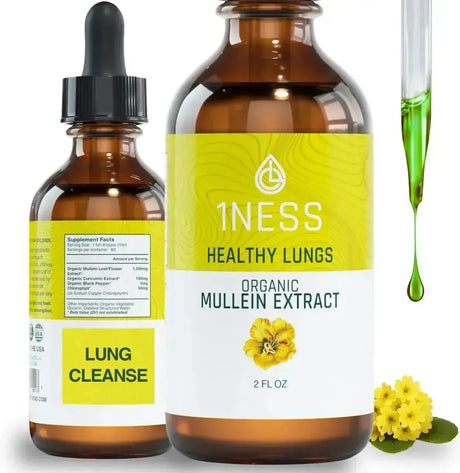 1NESS - 1Ness Mullein Drops for Lungs 2 Fl.Oz. - The Red Vitamin MX - Suplementos Alimenticios - {{ shop.shopifyCountryName }}