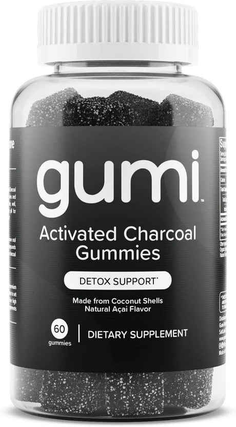 GUMI NUTRITION - gumi Nutrition Coconut Activated Charcoal Gummies 60 Gomitas - The Red Vitamin MX - Suplementos Alimenticios - {{ shop.shopifyCountryName }}