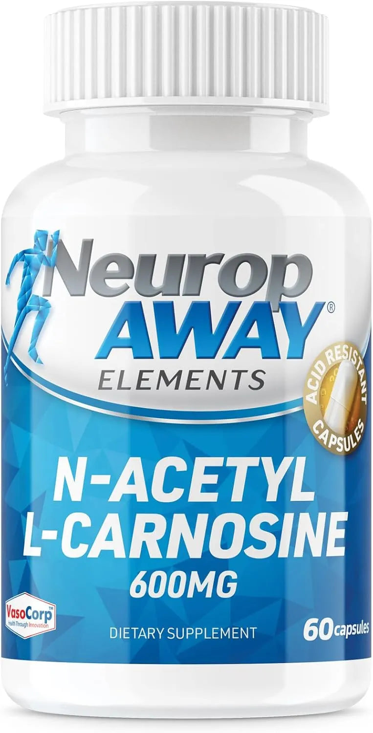 NEUROPAWAY - NeuropAWAY Elements N-Acetyl-L-Carnosine 600Mg. 60 Capsulas - The Red Vitamin MX - Suplementos Alimenticios - {{ shop.shopifyCountryName }}