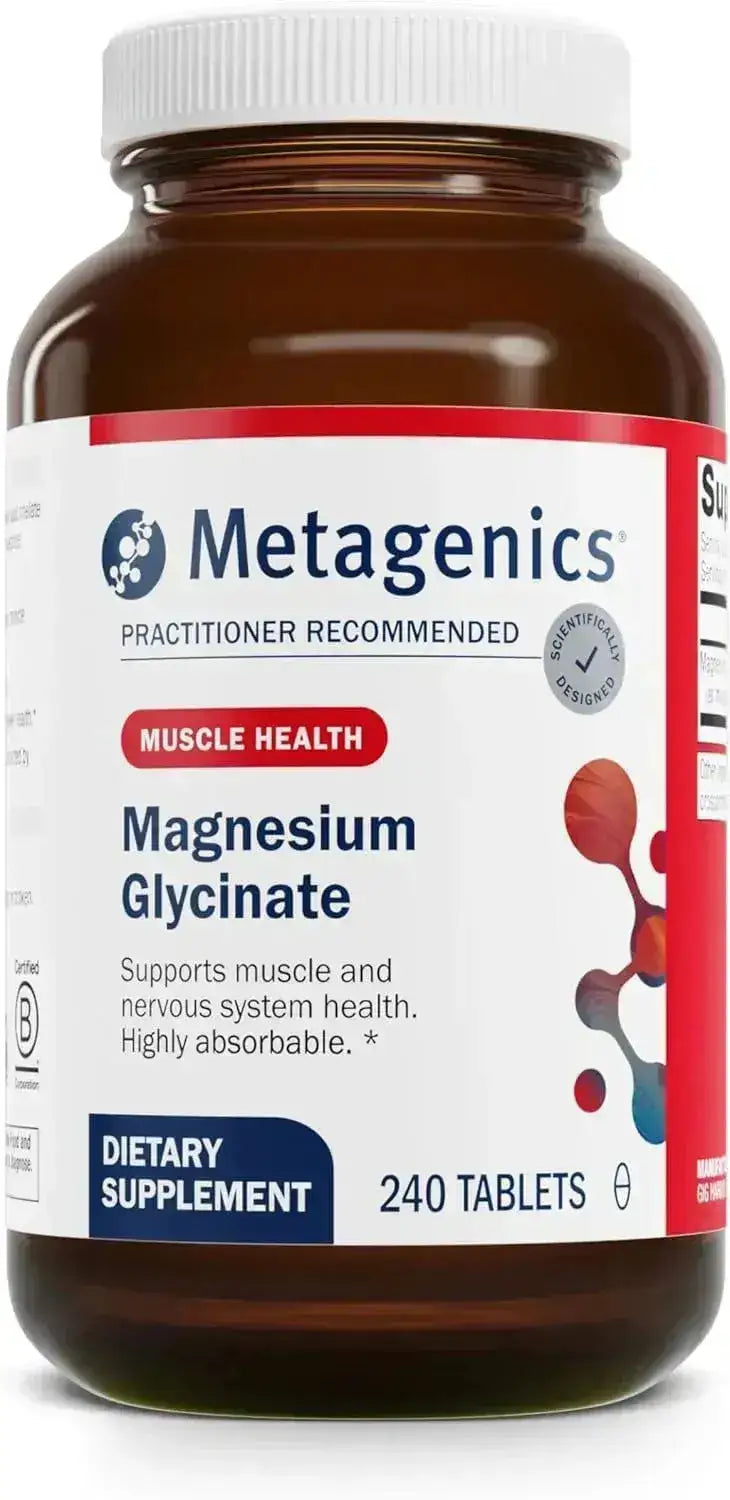 METAGENICS - Metagenics Magnesium Glycinate 240 Tabletas - The Red Vitamin MX - Suplementos Alimenticios - {{ shop.shopifyCountryName }}
