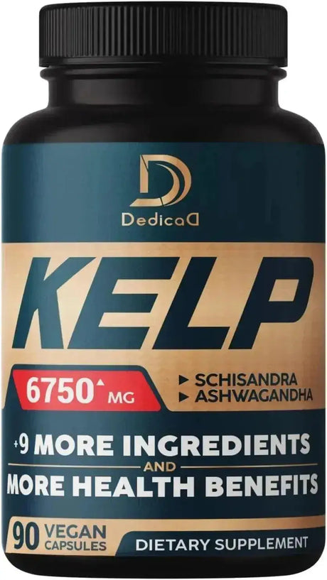 DEDICAD - DEDICAD 10in1 Kelp Supplement 6750Mg. 90 Capsulas - The Red Vitamin MX - Suplementos Alimenticios - {{ shop.shopifyCountryName }}