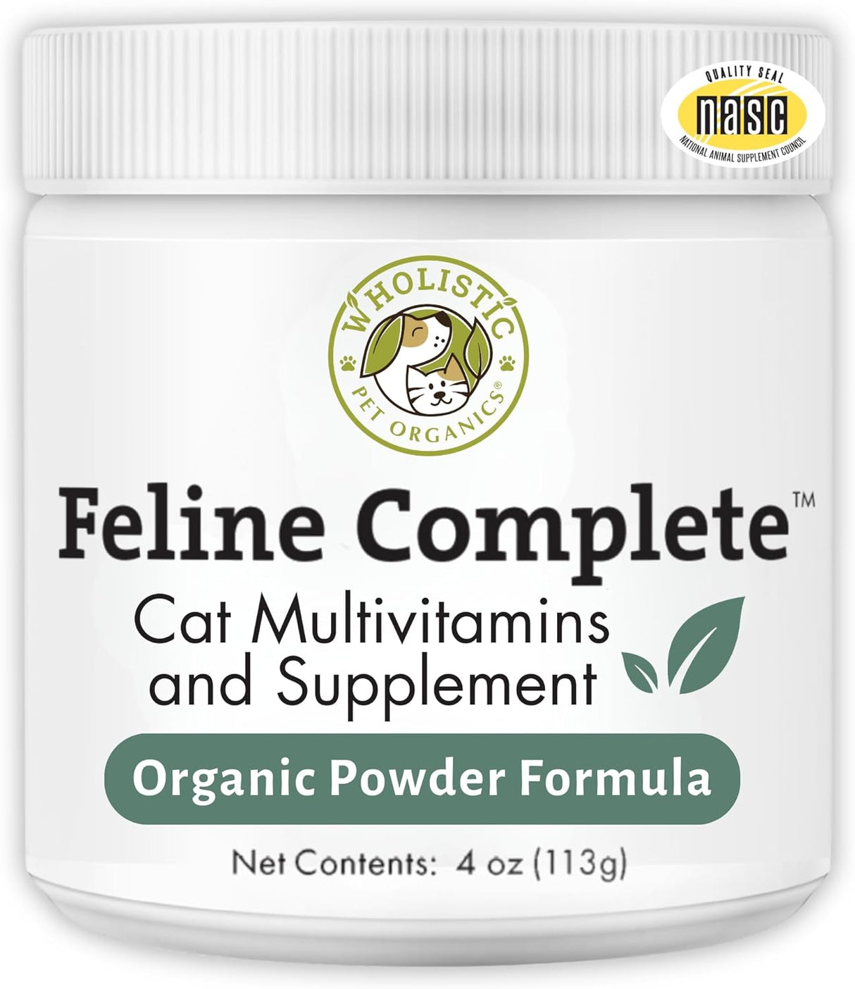Wholistic Pet Organics Feline Complete Original Whitefish 113Gr.