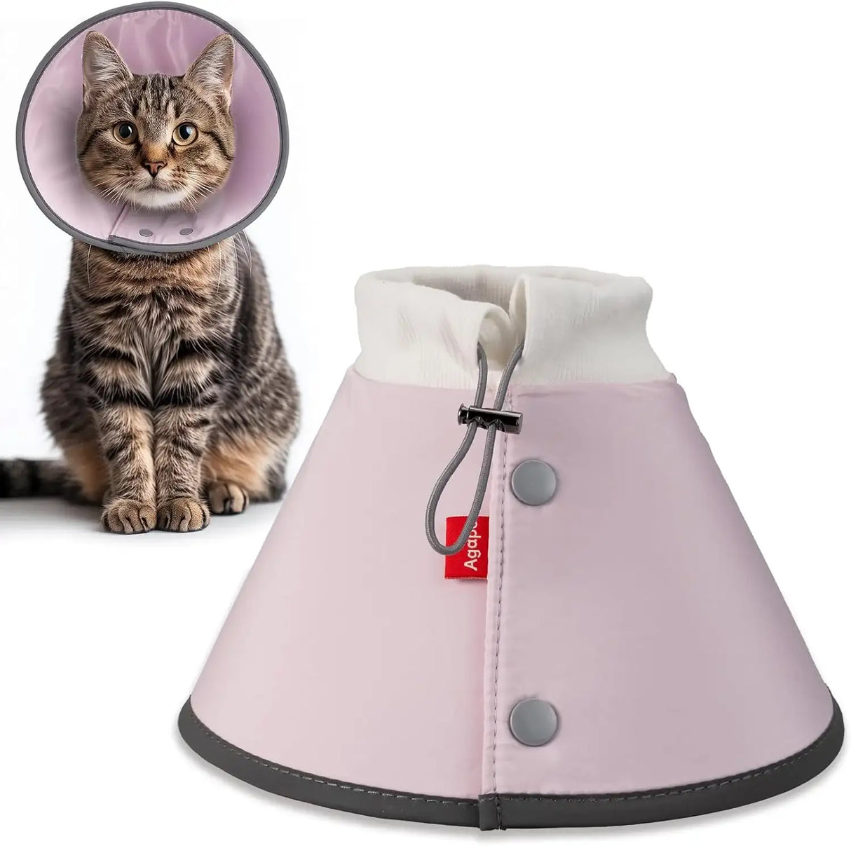 AGAPE - Agape Soft Cone for Cats & Dogs PINK SMALL - The Red Vitamin MX - Collares y Conos De Recuperación Para Perros - {{ shop.shopifyCountryName }}