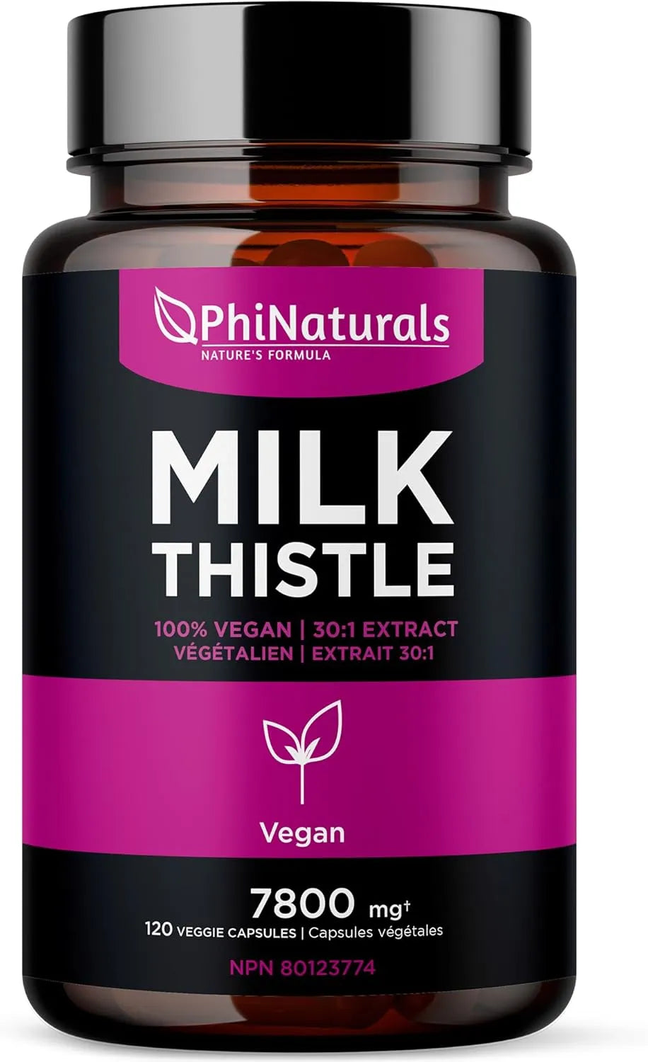PHINATURALS - PhiNaturals Milk Thistle Extract 260Mg. 120 Capsulas - The Red Vitamin MX - Suplementos Alimenticios - {{ shop.shopifyCountryName }}