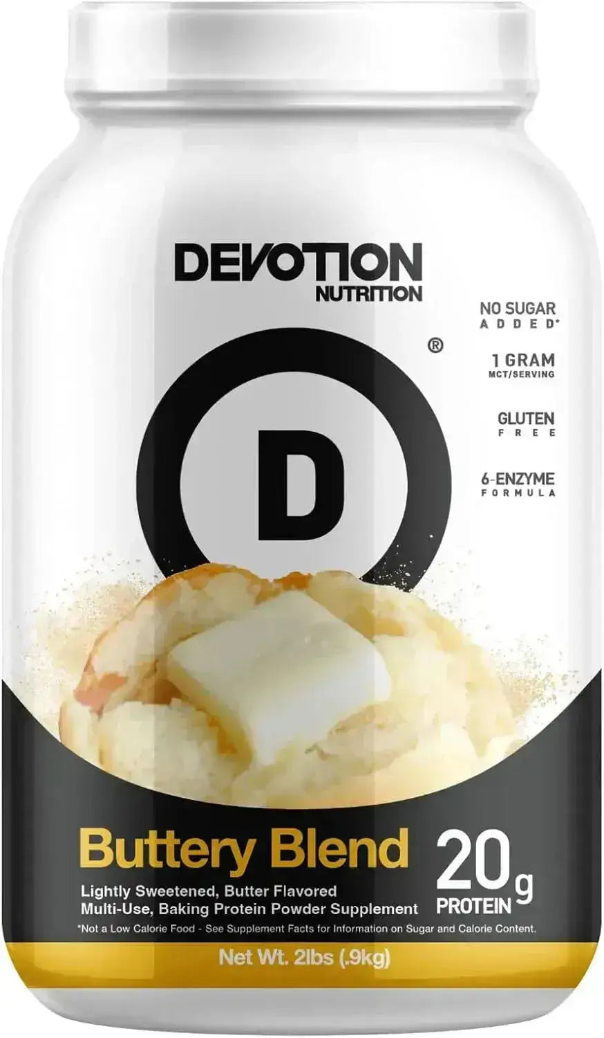 DEVOTION NUTRITION - Devotion Nutrition Protein Powder Buttery Blend 2 Lbs. - The Red Vitamin MX - Suplementos Alimenticios - {{ shop.shopifyCountryName }}
