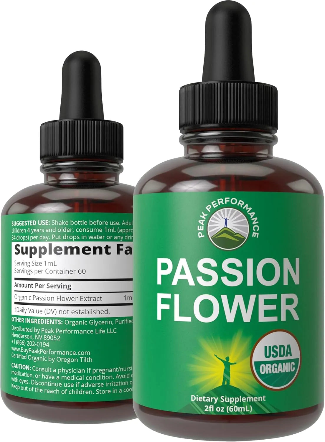 PEAK PERFORMANCE - Peak Performance Passion Flower Extract 60Ml. - The Red Vitamin MX - Suplementos Alimenticios - {{ shop.shopifyCountryName }}