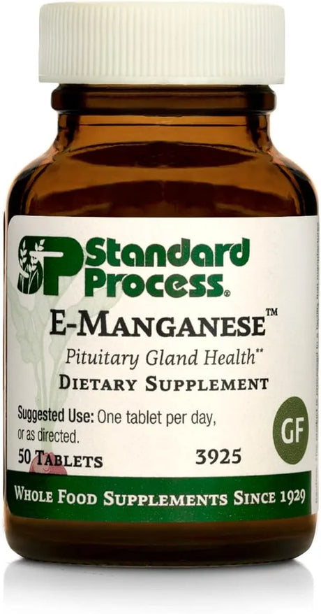 STANDARD PROCESS - Standard Process E-Manganese 50 Tabletas - The Red Vitamin MX - Suplementos Alimenticios - {{ shop.shopifyCountryName }}