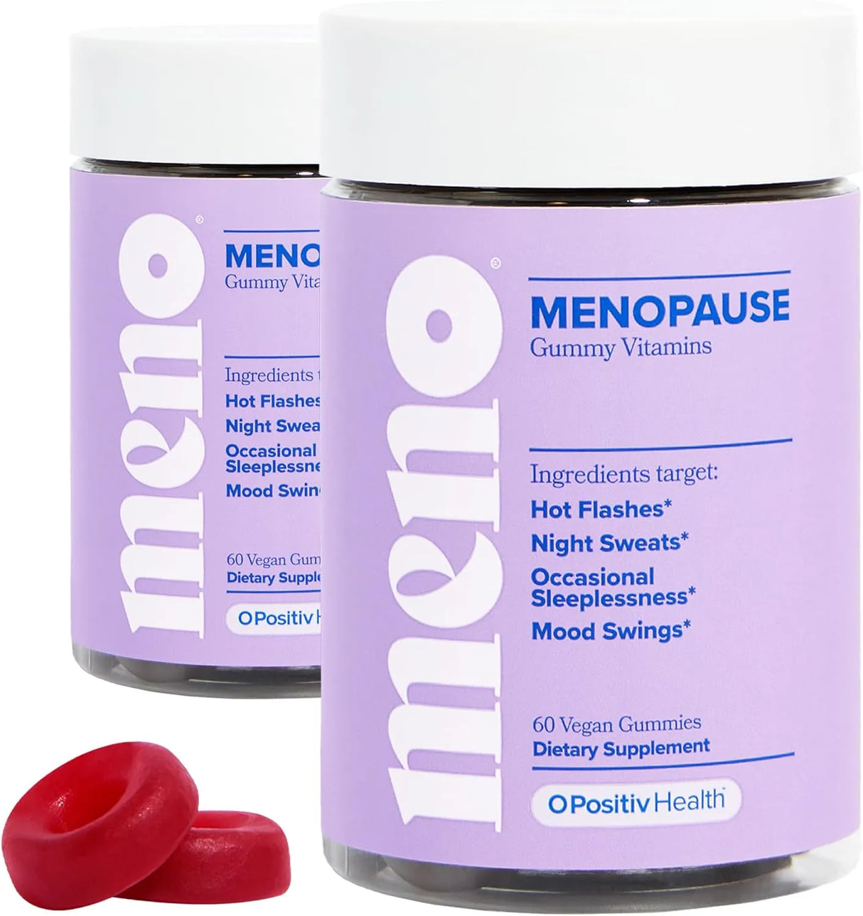 O POSITIV - O Positiv MENO Gummies for Menopause 60 Gomitas 2 Pack - The Red Vitamin MX - Suplementos Alimenticios - {{ shop.shopifyCountryName }}