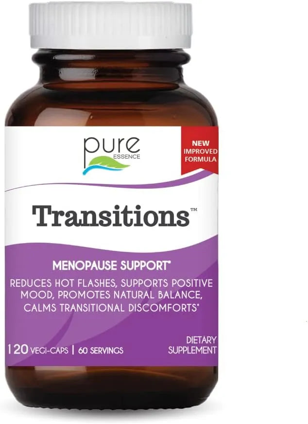 PURE ESSENCE LABS - Pure Essence Labs Transitions Menopause Relief 120 Capsulas - The Red Vitamin MX - Suplementos Alimenticios - {{ shop.shopifyCountryName }}