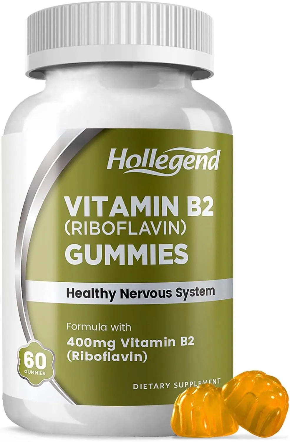 HOLLEGEND - HOLLEGEND Vitamin B2 Gummies Riboflavin 400Mg. 60 Gomitas - The Red Vitamin MX - Suplementos Alimenticios - {{ shop.shopifyCountryName }}