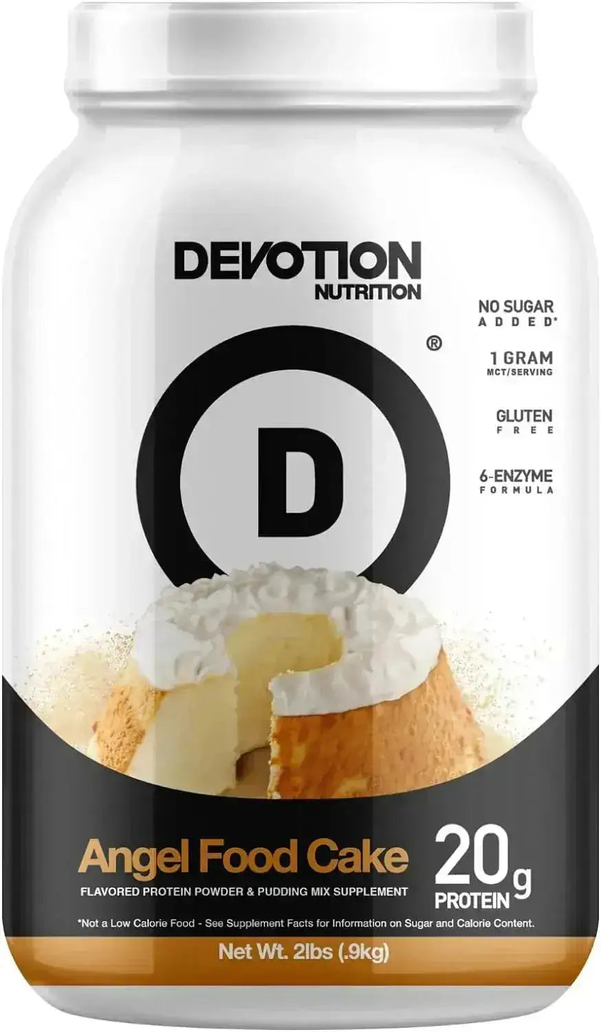 DEVOTION NUTRITION - Devotion Nutrition Protein Powder Angel Food Cake 2 Lbs. - The Red Vitamin MX - Suplementos Alimenticios - {{ shop.shopifyCountryName }}