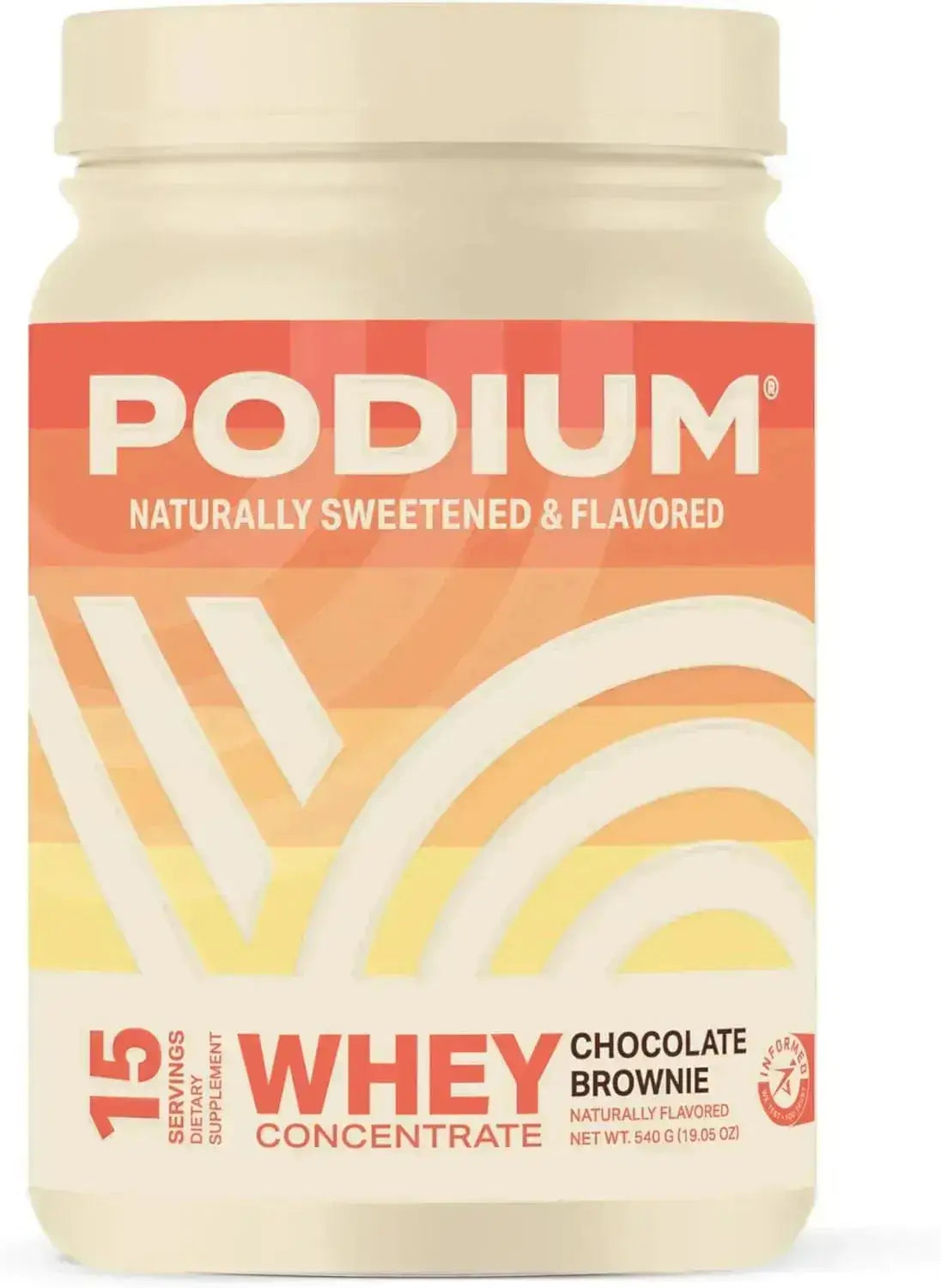 PODIUM NUTRITION - Podium Nutrition Whey Protein Powder 15 Servicios Chocolate Brownie 540Gr. - The Red Vitamin MX - Suplementos Alimenticios - {{ shop.shopifyCountryName }}