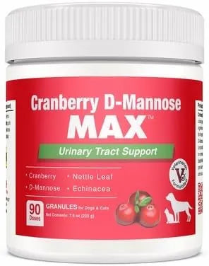 DENESTRA - Denestra Cranberry D Mannose MAX- Dog Urinary Tract 90 Servicios - The Red Vitamin MX - Salud De Tracto Urinario Para Perros - {{ shop.shopifyCountryName }}