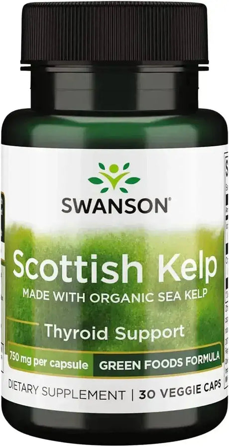 SWANSON - Swanson Organic Scottish Kelp 750Mg. 30 Capsulas - The Red Vitamin MX - Suplementos Alimenticios - {{ shop.shopifyCountryName }}