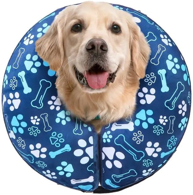 BEAUTYZOO - BEAUTYZOO Inflatable Donut Collar NAVY BLUE XLARGE - The Red Vitamin MX - Collares y Conos De Recuperación Para Perros - {{ shop.shopifyCountryName }}