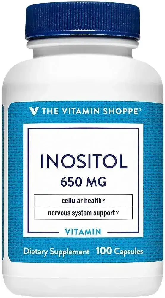 THE VITAMIN SHOPPE - The Vitamin Shoppe Inositol 650Mg. 100 Capsulas - The Red Vitamin MX - Suplementos Alimenticios - {{ shop.shopifyCountryName }}