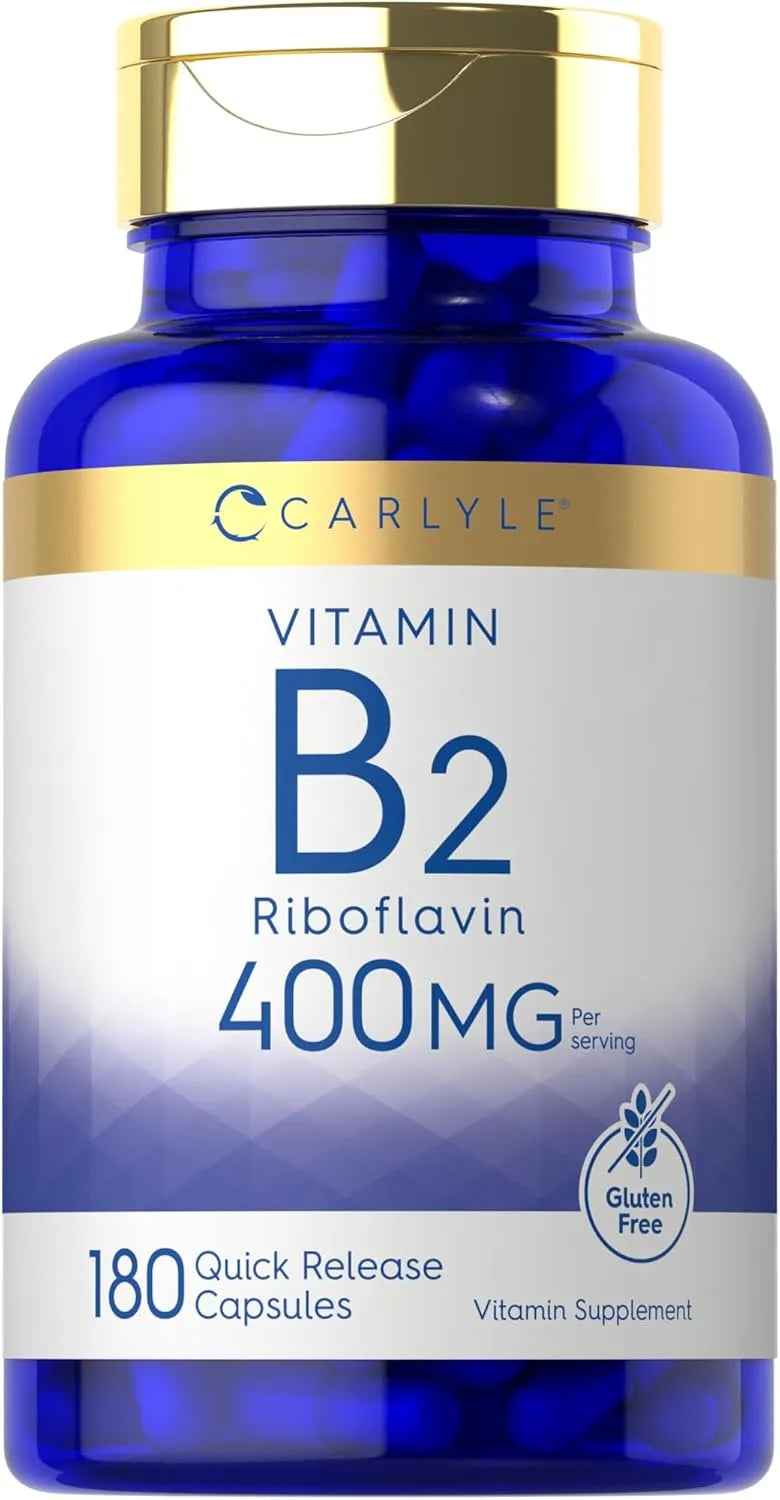 CARLYLE - Carlyle Vitamin B-2 400Mg. 180 Capsulas - The Red Vitamin MX - Suplementos Alimenticios - {{ shop.shopifyCountryName }}