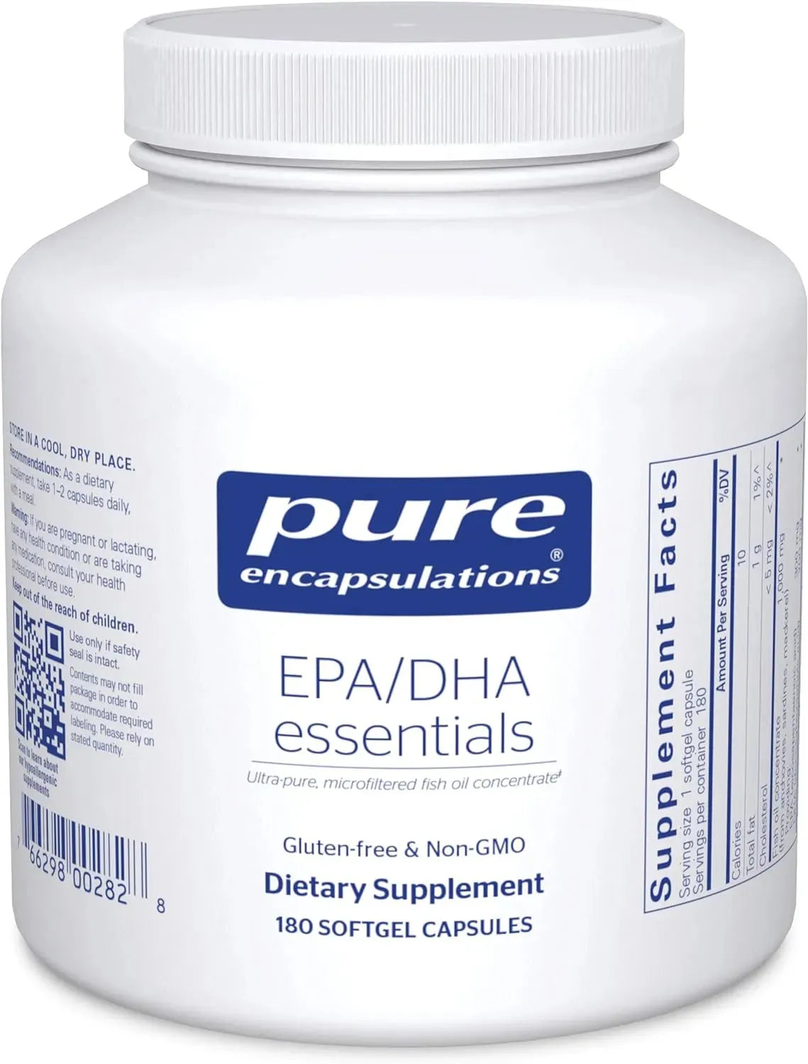 PURE ENCAPSULATIONS - Pure Encapsulations EPA/DHA Essentials 180 Capsulas Blandas - The Red Vitamin MX - Suplementos Alimenticios - {{ shop.shopifyCountryName }}
