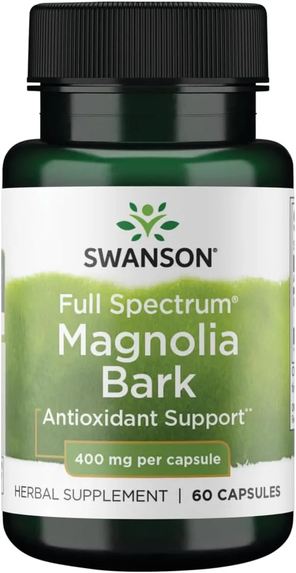 SWANSON - Swanson Magnolia Bark Antioxidant Support 400Mg. 60 Capsulas - The Red Vitamin MX - Suplementos Alimenticios - {{ shop.shopifyCountryName }}