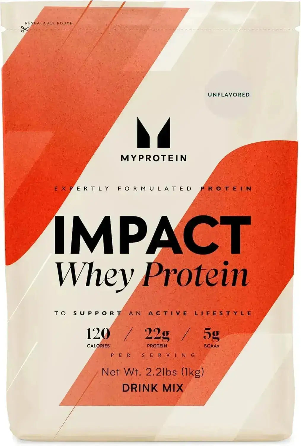 MYPROTEIN - Myprotein Impact Whey Protein Powder Unflavored 32 Servicios 2.2 Lbs. - The Red Vitamin MX - Suplementos Alimenticios - {{ shop.shopifyCountryName }}