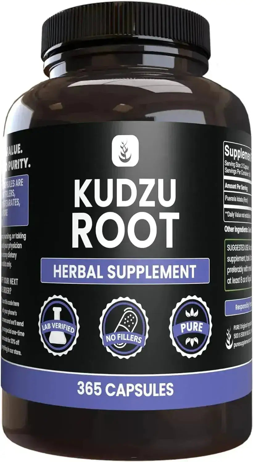 PURE ORIGINAL INGREDIENTS - Pure Original Ingredients Kudzu Root 365 Capsulas - The Red Vitamin MX - Suplementos Alimenticios - {{ shop.shopifyCountryName }}