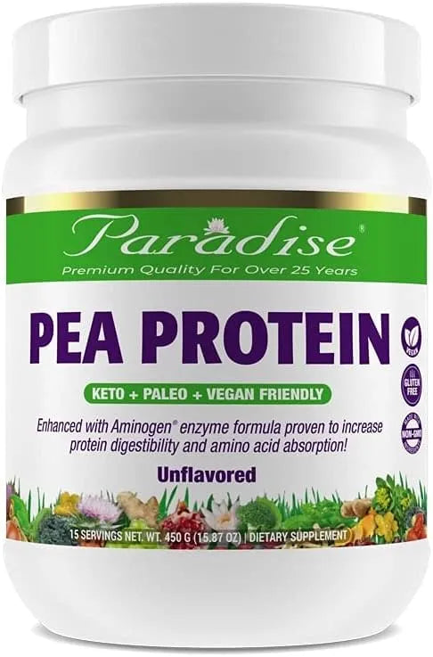 PARADISE HERBS - Paradise Herbs Pea Protein Powder 450Gr. - The Red Vitamin MX - Suplementos Alimenticios - {{ shop.shopifyCountryName }}