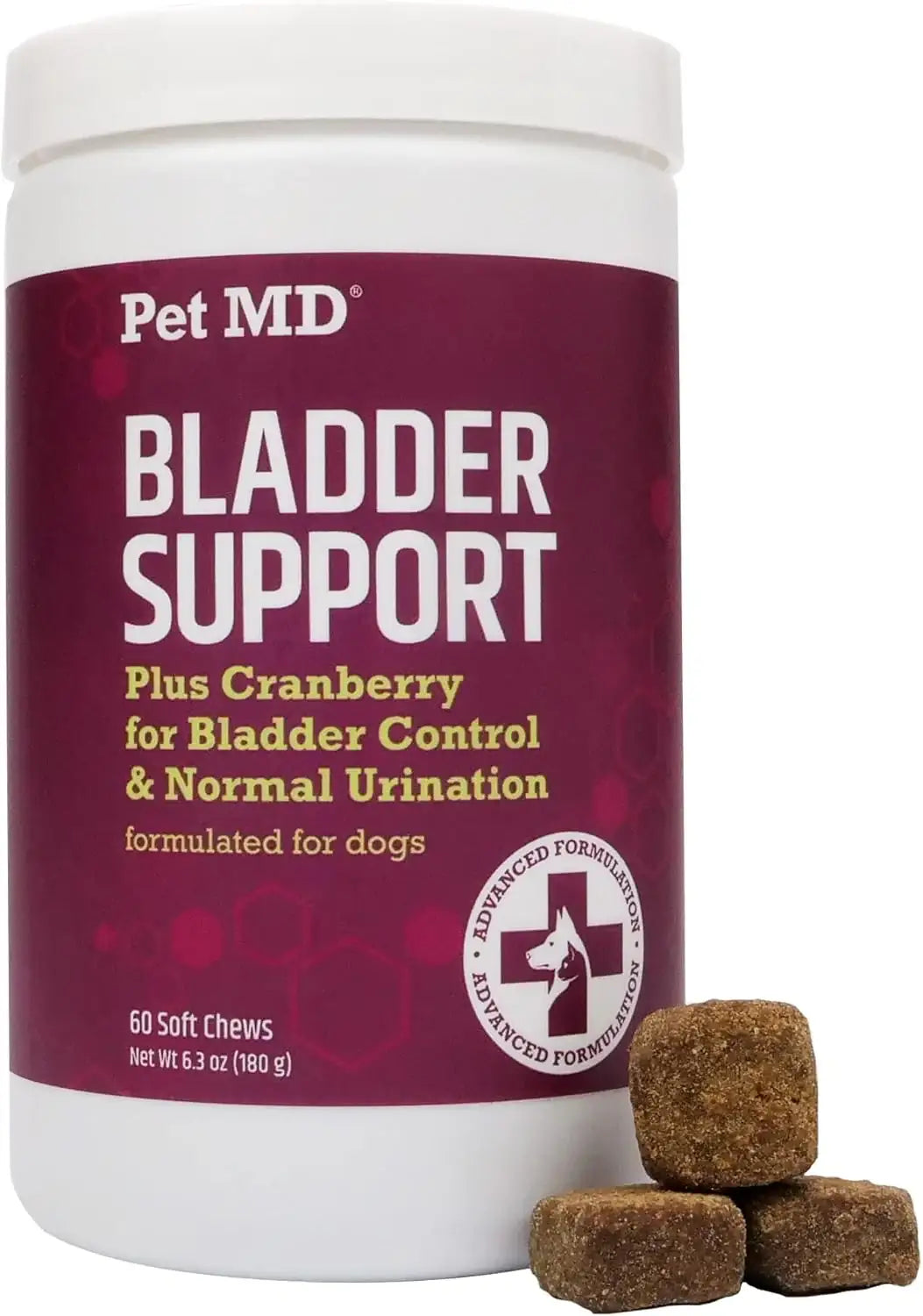 PET MD - Pet MD Bladder Support Plus Cranberry for Dogs 60 Masticables - The Red Vitamin MX - Salud De Tracto Urinario Para Perros - {{ shop.shopifyCountryName }}