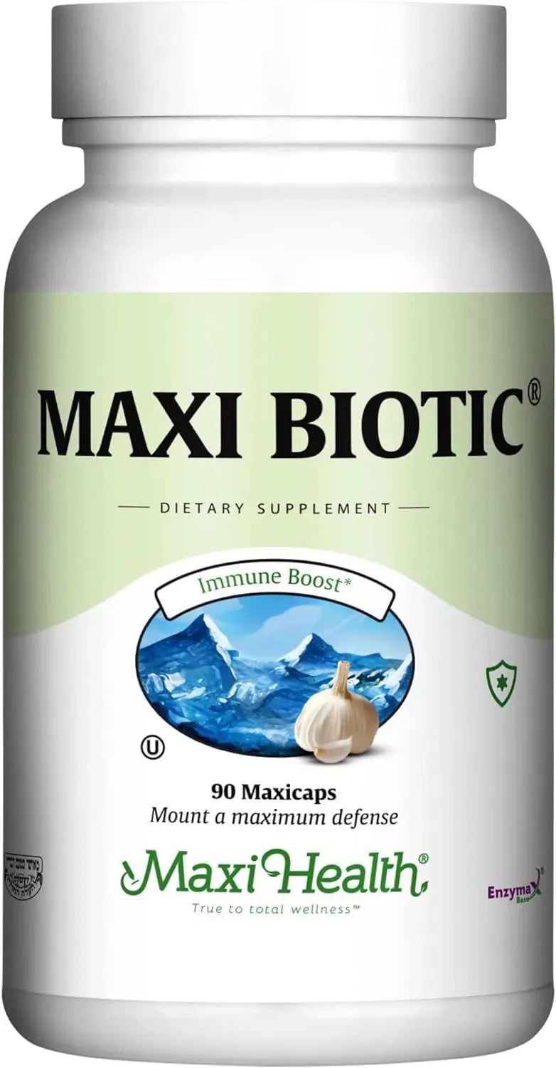 MAXI HEALTH - Maxi Health Maxi Biotic Aged Garlic Extract 90 Capsulas - The Red Vitamin MX - Suplementos Alimenticios - {{ shop.shopifyCountryName }}