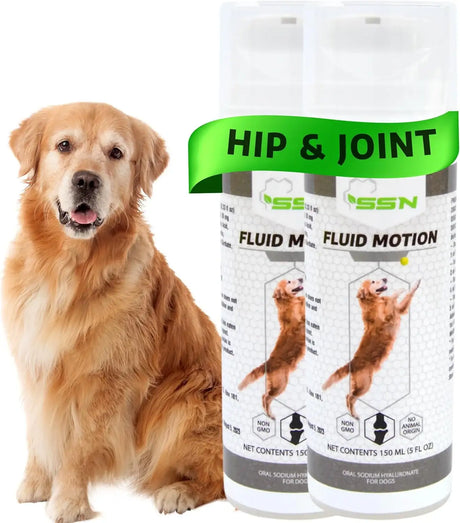 SOUND SCIENCE NUTRITION - Sound Science Nutrition Fluid Motion Hip & Joint Support for Dogs Liquid 5 Fl.Oz. 2 Pack - The Red Vitamin MX - Cuidado De Cadera Y Articulaciones Para Perros - {{ shop.shopifyCountryName }}