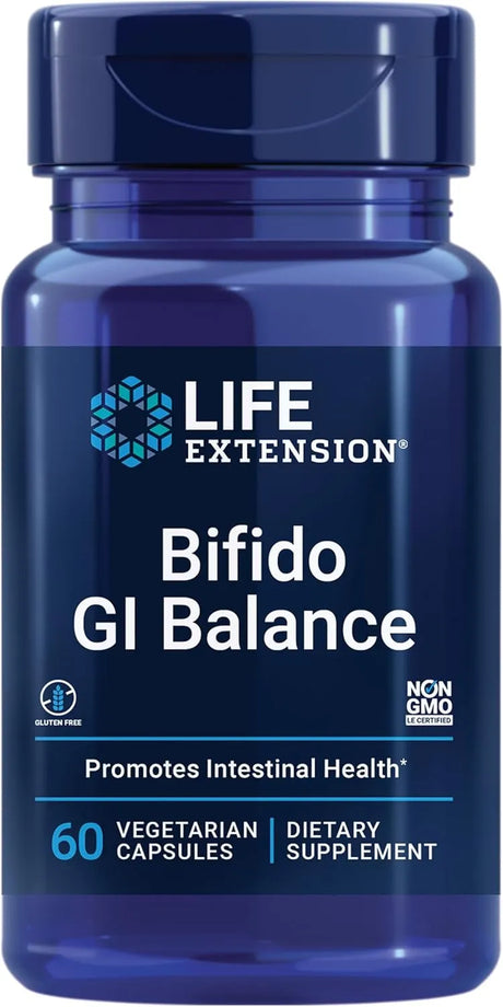 LIFE EXTENSION - Life Extension Bifido GI Balance 60 Capsulas - The Red Vitamin MX - Suplementos Alimenticios - {{ shop.shopifyCountryName }}