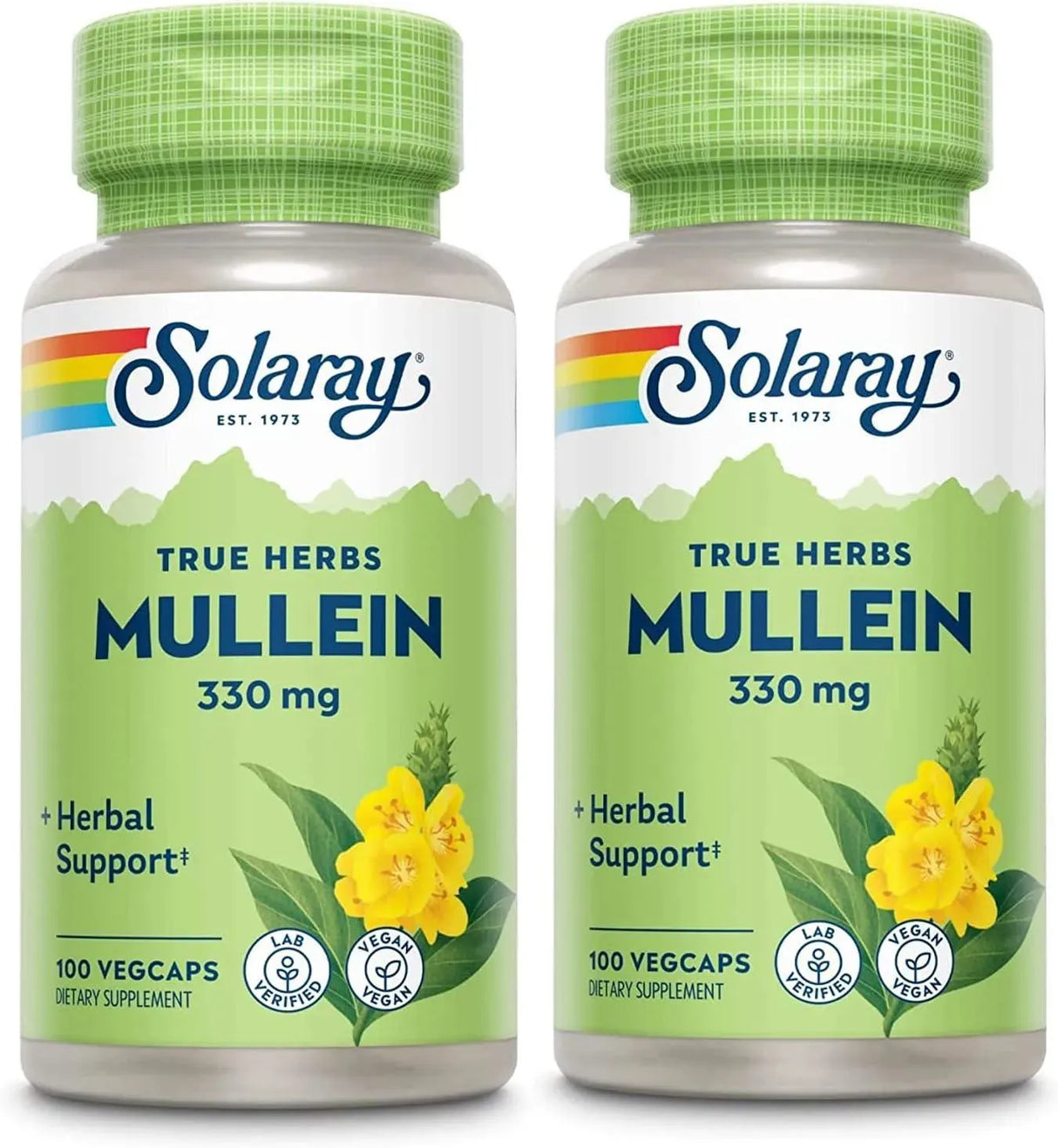 SOLARAY - SOLARAY Mullein Leaf 330Mg. 100 Capsulas 2 Pack - The Red Vitamin MX - Suplementos Alimenticios - {{ shop.shopifyCountryName }}