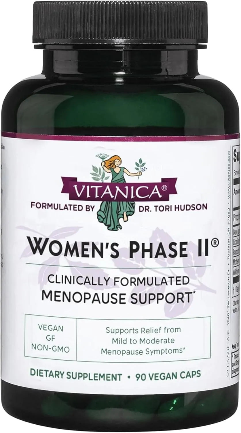 VITANICA - Vitanica Women's Phase II Menopause Support 90 Capsulas - The Red Vitamin MX - Suplementos Alimenticios - {{ shop.shopifyCountryName }}