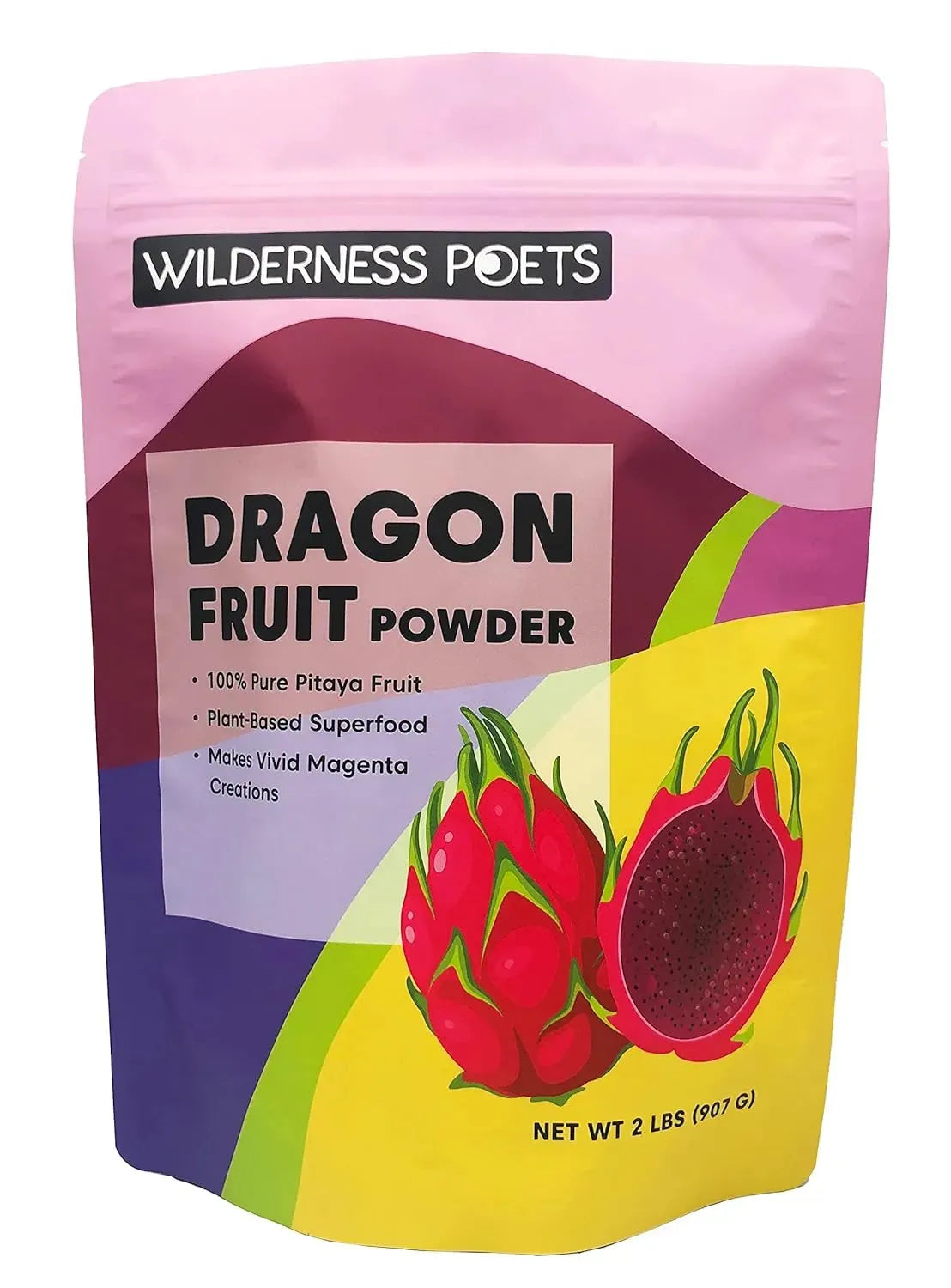 WILDERNESS POETS - Wilderness Poets, Freeze-Dried Dragon Fruit Powder 907Gr. - The Red Vitamin MX - Suplementos Alimenticios - {{ shop.shopifyCountryName }}