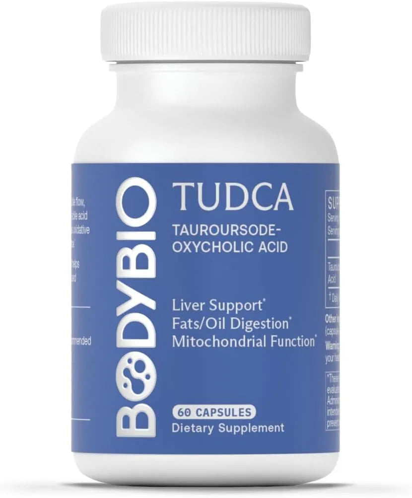 BODYBIO - BodyBio Tudca for Liver Health 60 Capsulas - The Red Vitamin MX - Suplementos Alimenticios - {{ shop.shopifyCountryName }}