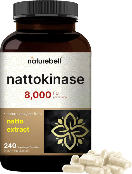 NATUREBELL - NatureBell Nattokinase 8,000 FU 240 Capsulas - The Red Vitamin MX - Suplementos Alimenticios - {{ shop.shopifyCountryName }}