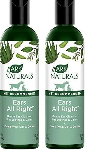 ARK NATURALS - Ark Naturals Ears All Right Gentle Ear Cleansing Lotion for Dogs 4 Fl.Oz. 2 Pack - The Red Vitamin MX - Cuidado Del Oído De Perros - {{ shop.shopifyCountryName }}