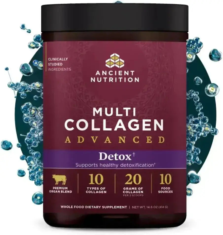 ANCIENT NUTRITION - Ancient Nutrition Advanced Collagen Powder Detox 414Gr. - The Red Vitamin MX - Suplementos Alimenticios - {{ shop.shopifyCountryName }}