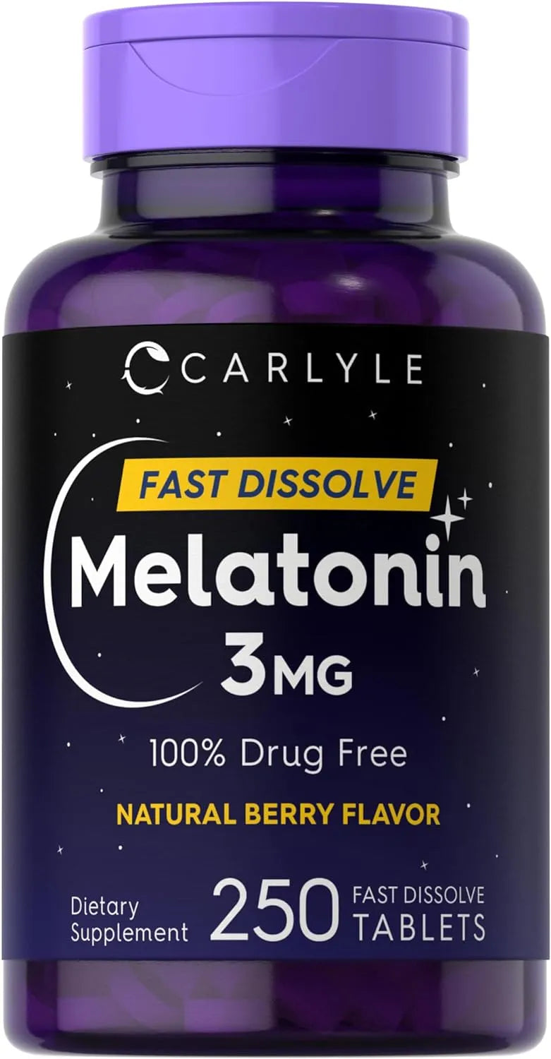 CARLYLE - Carlyle Melatonin 3 Mg. Fast Dissolve Tablets 250 Tabletas - The Red Vitamin MX - Suplementos Alimenticios - {{ shop.shopifyCountryName }}