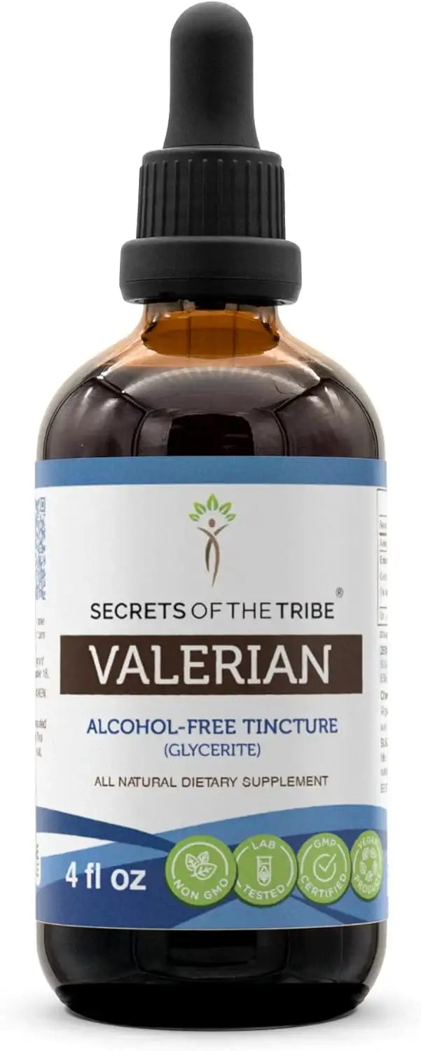 SECRETS OF THE TRIBE - Secrets of the Tribe Valerian Alcohol-Free Tincture 4 Fl.Oz. - The Red Vitamin MX - Suplementos Alimenticios - {{ shop.shopifyCountryName }}