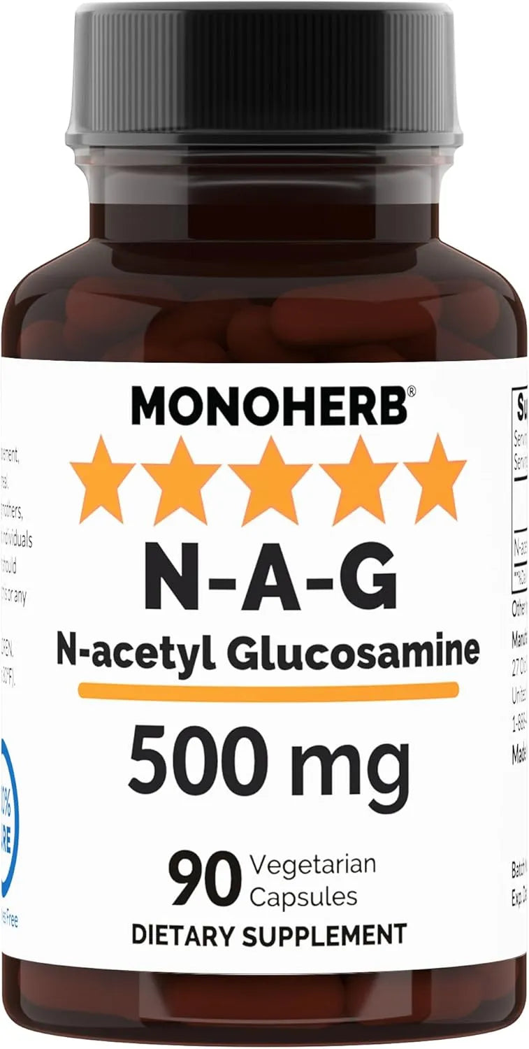 MONOHERB - Monoherb N-Acetyl Glucosamine 500Mg. 90 Capsulas - The Red Vitamin MX - Suplementos Alimenticios - {{ shop.shopifyCountryName }}
