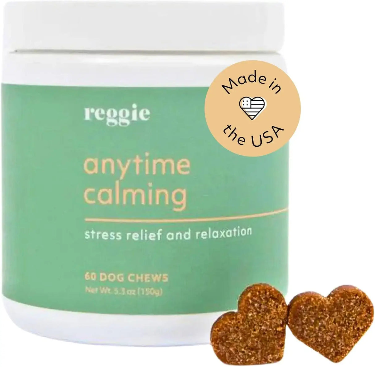 REGGIE - Reggie Anytime Calming Chews for Dogs 60 Masticables - The Red Vitamin MX - Relajantes Para Perros - {{ shop.shopifyCountryName }}