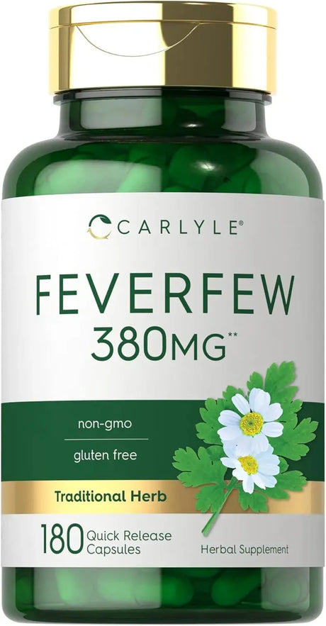 CARLYLE - Carlyle Feverfew 380Mg. 180 Capsulas - The Red Vitamin MX - Suplementos Alimenticios - {{ shop.shopifyCountryName }}