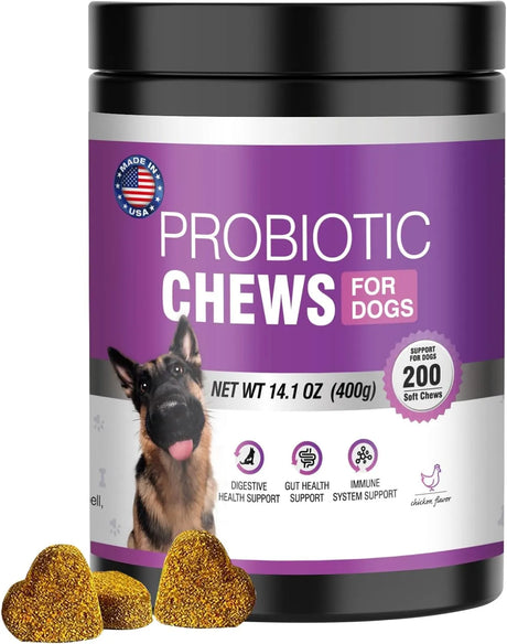 TTLXRL - TTLXRL Probiotics for Dogs 200 Tabletas Masticables - The Red Vitamin MX - Probióticos Para Perros - {{ shop.shopifyCountryName }}